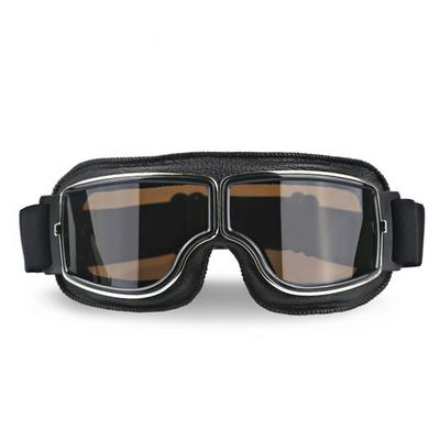 Universal Motorcycle Goggles Pilot Aviator Motorbike Scooter Biker Harley Glasses Helmet Vintage Glasses Foldable 