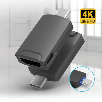 USB-C Type-C 3.1 Male to HDMI Female Ultra HD 4K/30Hz Zinc Alloy Mini Type-C Adapter for Projector Display TV