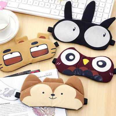 Eye Mask Soft Padded Travel Sleep Cover Rest Relax Sleeping Blindfold 