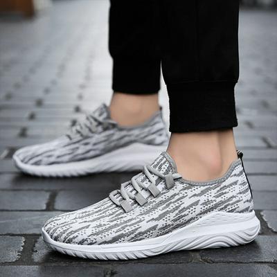 Men's Shoes Summer Flying Weaven Sports Sneakers Korean Casual Running Shoes