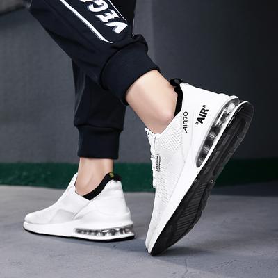 Flat Heel Round Head Couple Fashion Sports Casual Thick-Soled Lace-Up Shoes