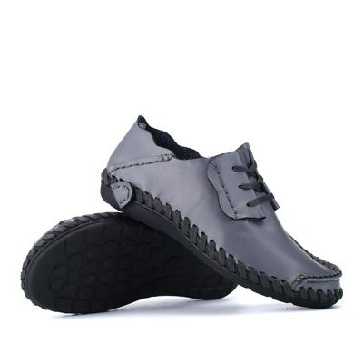 Shallow Bouth Bean Shoes Round Head Stitching Flat  Four Seasons Youth Men's Shoes