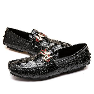 White Black New Summer Men's Shoes Large Size Men's Shoes Peas Shoes