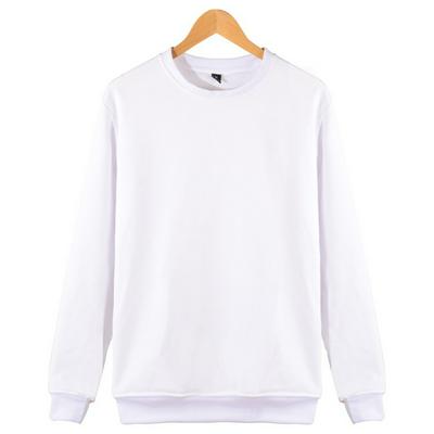 Men's Sweashirt Solid Color Blank Crew Sweater Customized Winter Jacket Large Size Hoodie