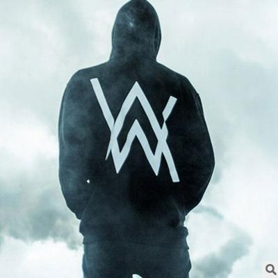 Alan Walker DJ Zipper Pullover Hoodie Sweater Electronic Sound Faded Jacket Men and Women Couple Costume