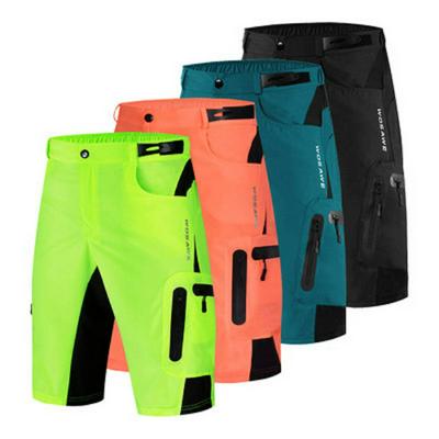 Wosawe Men's Outdoor Multi-function Leisure Sports Pants Breathable Perspiration Five-point Shorts with Reflection LOGO