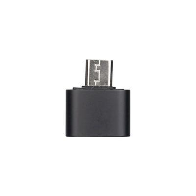 V8 OTG to Micro USB Adapter Aluminum Convert Connector with Keychain Charger Fit