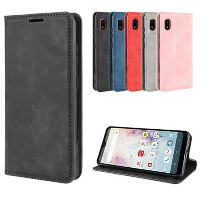 Retro Pattern PU Leather + Soft TPU Card Slots with Stand Support and Wallet Magnetic Absorb Protective Case for Samsung Galaxy A20