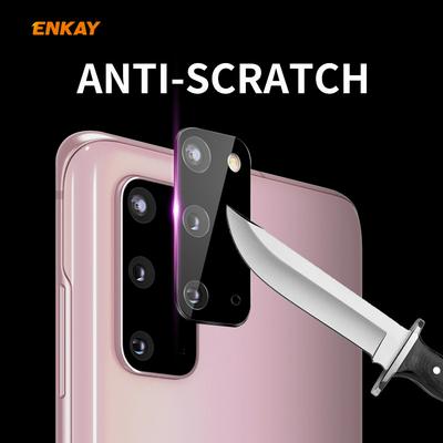 ENKAY Rear Camera Full Screen Coverage 2 in 1 Aluminum Alloy + PMMA All Inclusive Lens Protection Film for Samsung Galaxy S20