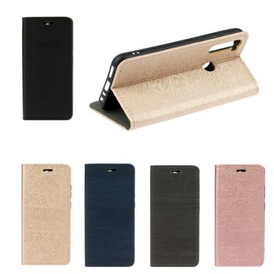 Tree Pattern Side Flip Shockproof PU Leather + Soft TPU with Stand Protective Case for Xiaomi Redmi Note 8 