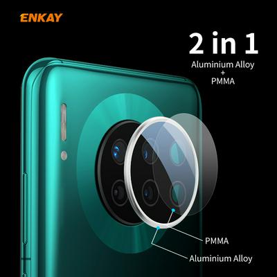 ENKAY Rear Camera Full Screen Coverage 2 in 1 Aluminum Alloy + PMMA All Inclusive Lens Protection Film for HUAWEI Mate 30