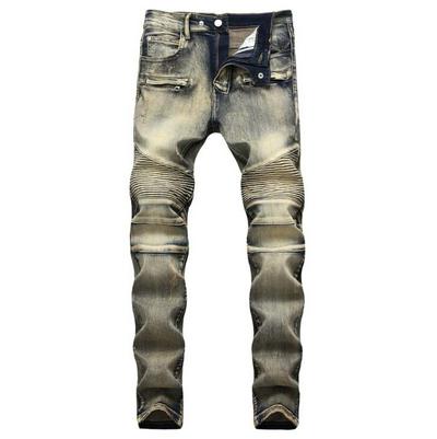  Hip Hop Slim Fit Men's Denim Jeans Pants Men Clothing Elasticity Skinny Jeans Casual Male 