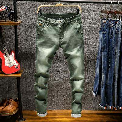 Stretch Casual Mens Skinny Jeans Men Straight Men‘s Denim Male Stretch Pants 
