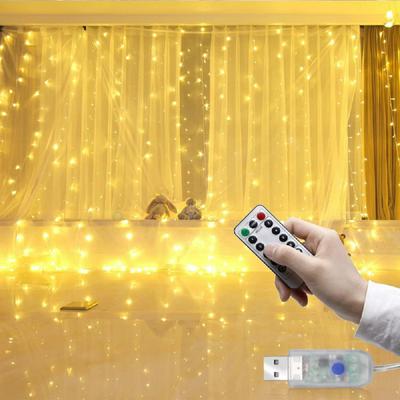 Kerstversiering 3M Led Usb Guirlande Snaar Licht Decoratie Fairy Gordijn Slingers Bruiloft Decoratie Halloween Decoratie