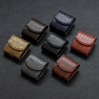 Cover for Airpods Charging Case, Textured Leather Case