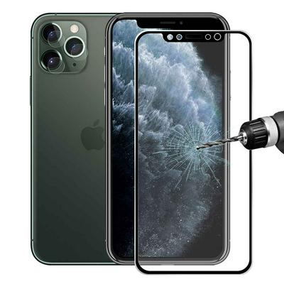 Enkay Hat-prince Gold Edge Dustproof Explosion Proof Tempered Glass Screen + Camera Protector Film for Apple iPhone 11 Pro(5.8)