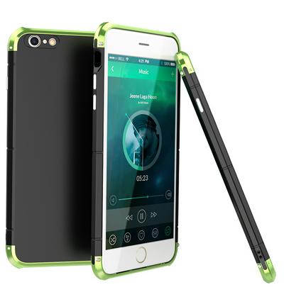 Guardian Series Armor Detachable Aluminium Metal Frame Back Cover Case for iPhone 6 Plus / 6S Plus 