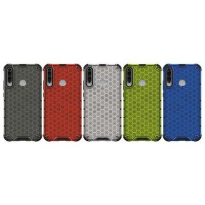 Honeycomb Style Scratch-proof Hard PC Phone Protective Case for HUAWEI Y7p