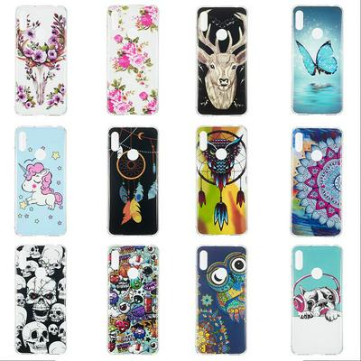 Luminous Shockproof Anti-Scratch IMD Craft Soft TPU Back Cover Case for Huawei Y6 Pro (2019)