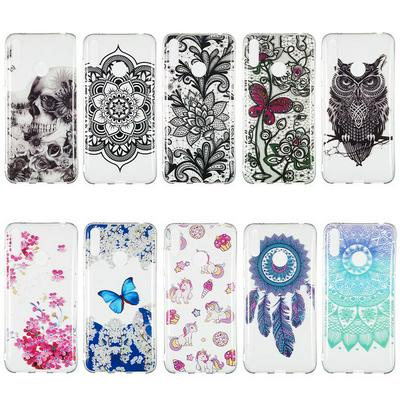 Colored Painting Anti-Scratch IMD Craft Soft TPU Back Cover Case for Huawei Y7 Pro (2019) 