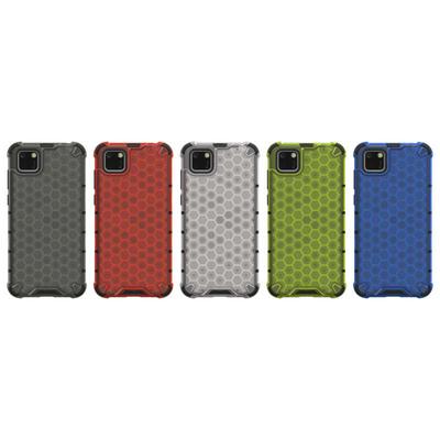 Honeycomb Style Scratch-proof Hard PC Phone Protective Case for HUAWEI Y5p