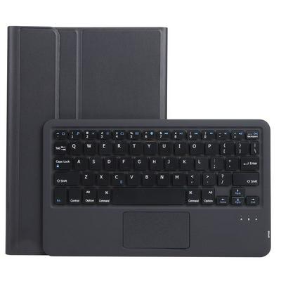 AM10-A Detachable Bluetooth Backlight Keyboard Ultrathin Horizontal Flip Leather Case with Touchpad & Holder for Lenovo M10 Plus 10.3 inch X606F