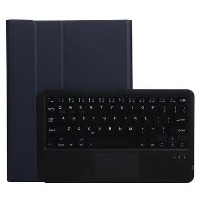 A11-A Bluetooth 3.0 Ultra-thin ABS Touchpad  Detachable Bluetooth Keyboard Leather Case for ipad 11 inch  2021&2020&2018 / ipad air4 10.9 