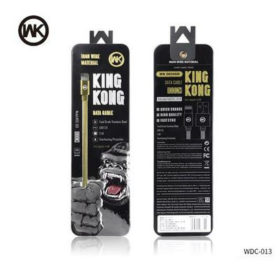 WK Design WDC-013 King Kong Type-C Interface 2.1A 1m High-End Luxury USB Charging Cable for Devices with Type-C Interfaces