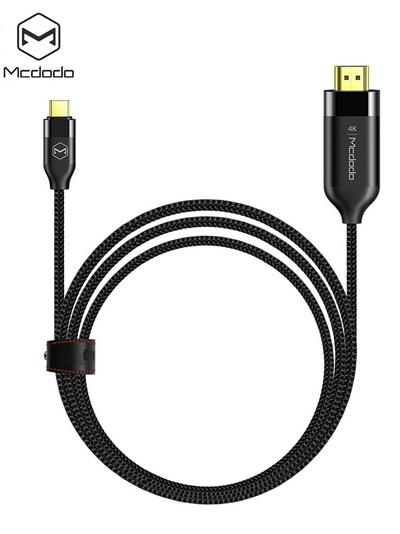 Mcdodo CA-588 USB Type-C to HDMI 1080P 4K 60Hz 6.5ft HDMI Cable for Huawei iPad Pro MacBook 2018 Samsung Galaxy S9 