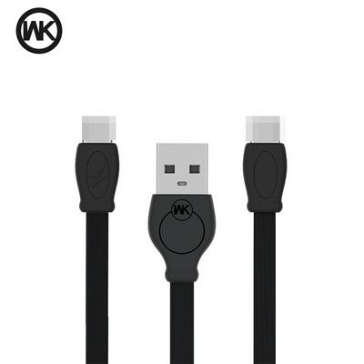 WK Design WDC-023 1/2/3m Micro USB Interface 2.4A 480Mbs Transmission Speed Fast USB Charging Cable for Android Tablet Mobile Phone