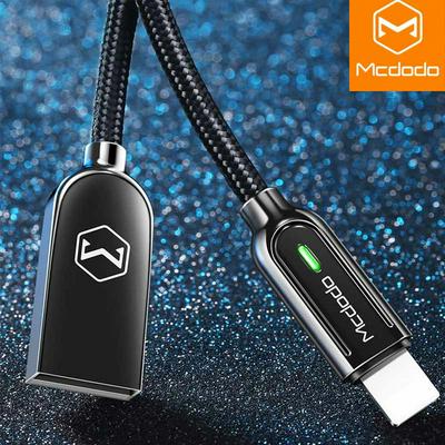 Mcdodo CA-526 8 Pin 2.4A Fast Charging Auto Disconnect USB Data Cable for Smart Phones with 8 Pin Interfaces