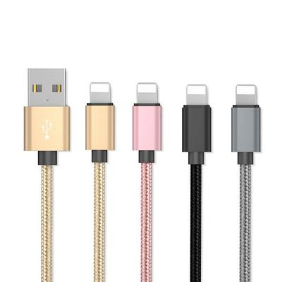 FT-UCA85 Android Micro 5 Pin 20cm Nylon Braided 3A Quick Charge USB Cable Charging & Data Syncing Data Line Wire 