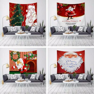 3D Digital Printed Tapestry Hanging Cloth for Christmas Decoration