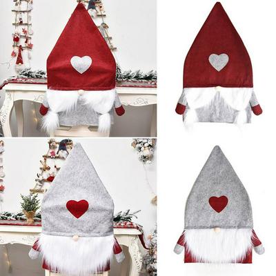 Sneeuwpop Kerstboom Kerst Stoelhoezen Eetkamerstoel Cover Home Decor Natal Hoes Keuken Seat Case Stoel Hoes
