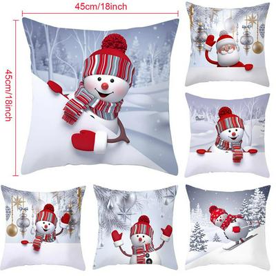 Frigg Kerstmissneeuwman Kussensloop 2020 Kerst Decor Voor Thuis Vrolijk Kerstfeest Ornament Xmas Geschenken Navidad Gelukkig Nieuwjaar 2021
