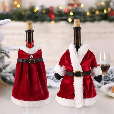 2020 Nieuwe Jaar Geschenk Kerst Wijnfles Cover Kerst Christmas Decorations Voor Thuis 2019 Xams Decor Cristmas Natal