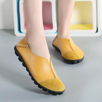 2019 Fashion Comfortable Solid Women's Shoes Flats Casual Soft Bottom Slip Shoes for Woman's Oxford Shoes