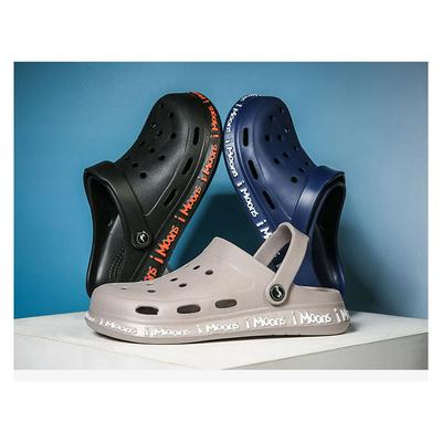 Men's Summer New Personality Slippers Cool and Breathable Two-wear Hole Sandals Beach Shoes