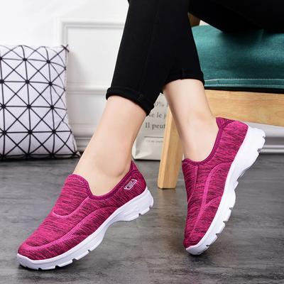 Anti-slid Breathable Women's Sports Middle-aged Casual Shoes Spring and Autumn Mother's Fitness Sneakers