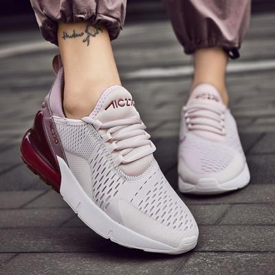 Hot Sale Spring Female Shoes Women's Breathable Shockproof Sneakers Fashion Lightweight Mesh Flat Pair Shoes for Female's Sneakers