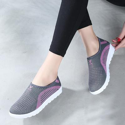 Women's Cotton Mesh Casual Sneakers Running Shoes