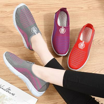 Women's Net Shoes Tendon Bottom Mama Running Sports Sneaker