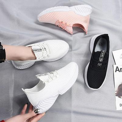 Summer Sports Women's Net Shoes Wild Match Wear-resistant Breathable Casual Shoes