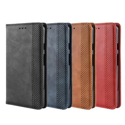 Retro Magnet Adsorption Side Flip Shockproof PU Leather + Soft TPU Card Slots with Picture Frame and Stand Case for Google Pixel 3 XL