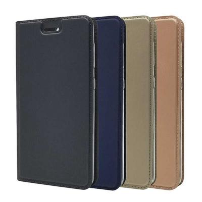 Voltage Magnetic Attraction Solid Color Side Flip Shockproof PU Leather + Transparent TPU with Card Slot and Stand Protective Case for Nokia 7 
