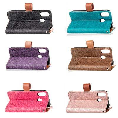 European Mural Pattern Side Flip PU Leather + Soft TPU Card Slots with Hand Rope Stand and Genuine Leather Buckle Wallet Protective Case for Nokia 7 Plus