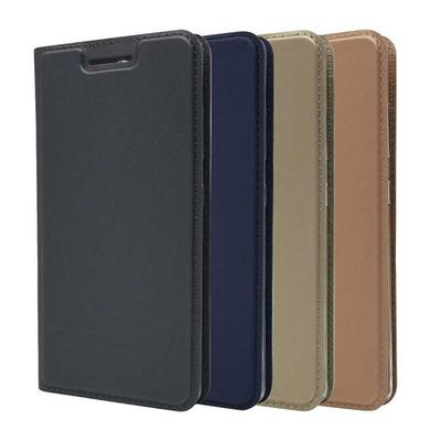 Voltage Magnetic Attraction Solid Color Side Flip Shockproof PU Leather + Transparent TPU with Card Slot and Stand Protective Case for Nokia 9