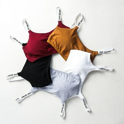 Women's Cotton Sports Bra Impact Wirefree Workout Bra