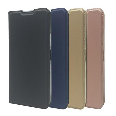 Solid Color Voltage Shock-Absorption Side Flip PU Leather + Soft TPU with Card Slot and Stand Wallet Case for Nokia 8.3 5G