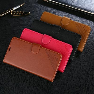AZNS Solid Color Shockproof Side Flip Screen Fingerprint PU Leather + Soft TPU Card Slots with Stand and Magnetic Buckle Wallet Case for OPPO R11s 
